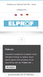 Mobile Screenshot of elprof.si